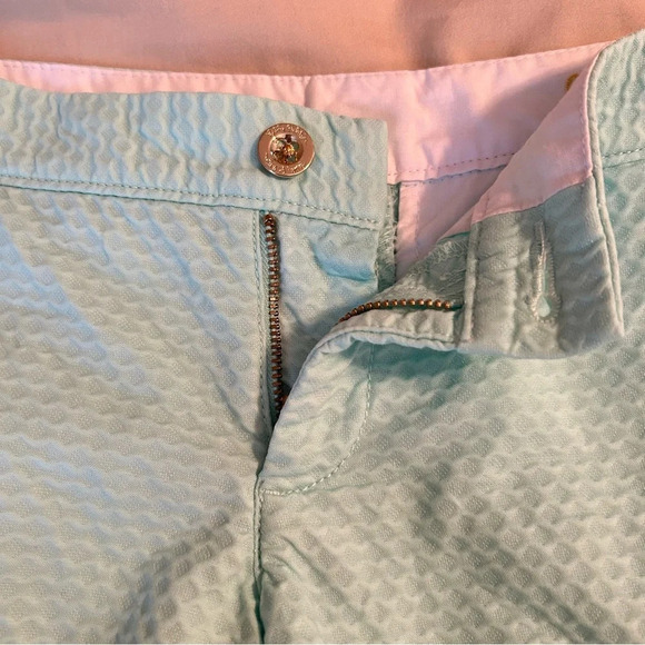 Lilly Pulitzer The Buttercup Shorts Women's 00 Sea Foam Green Tulip Hem Preppy - Picture 5 of 15